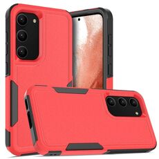 Per Samsung Galaxy S23+ 5G 2 in 1 PC + custodia per telefono TPU (rossa)