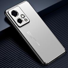 Custodia per telefono in metallo satinato per Honor 90 GT (blu)