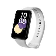 Cinturino per orologio in TPU con fibbia nera per Honor Band 9 (bianco)