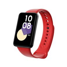 Cinturino per orologio in TPU con fibbia nera per Honor Band 9 (rosso)