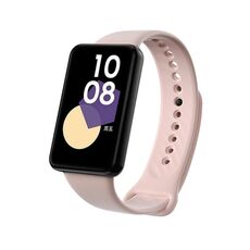 Cinturino per orologio in TPU con fibbia nera per Honor Band 9 (rosa chiaro)
