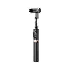 ZGA S02 Asta selfie con treppiede nascosto con telecomando Bluetooth (nero)