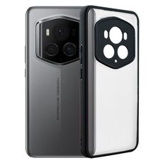 Per Honor Magic6 RSR TPU satinato + custodia per telefono PC trasparente (nera)