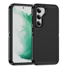 Per Samsung Galaxy S23 5G Guard Life Custodia impermeabile per telefono smerigliata (nera)