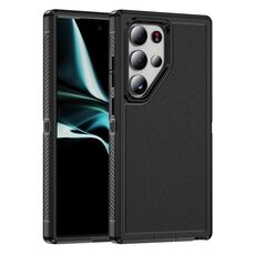 Custodia per telefono smerigliata impermeabile Guard Life per Samsung Galaxy S24 Ultra 5G (nera)