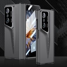 Custodia per telefono ultrasottile a copertura totale ultrasottile con lama magnetica integrata per Honor Magic Vs GKK (grigio)