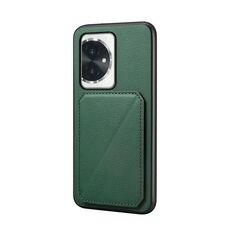 Per Honor 100 D04 Custodia per telefono con doppio slot per scheda texture vitello (verde)