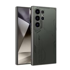 Custodia per telefono a copertura totale GKK AG Craft Skin Feel Exploration Edition per Samsung Galaxy S24 Ultra 5G (verde)