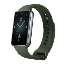 Per cinturino per orologio in silicone tinta unita Honor Band 9 (verde)