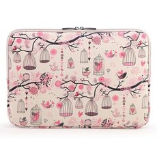 Borsa universale per tablet da lavoro da 9,8 pollici con cartoni animati (rosa)
