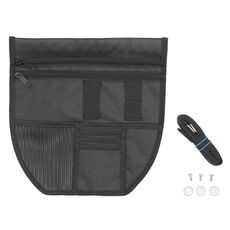 Borsa per attrezzi per borsa portaoggetti per sella moto Yamaha Nmax 155 (nera)