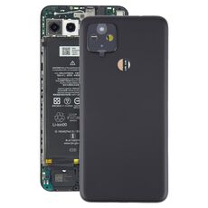 Per la copertura posteriore della batteria di Google Pixel 4A 5G con copriobiettivo della fotocamera (nero)