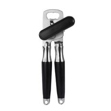 Apriscatole in acciaio inossidabile Apribottiglie da cucina multifunzionale, Stile: Manico in legno
