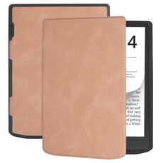 Per Pocketbook InkPad 4 / Color2 /3 /PB743 Custodia smart tablet in pelle retrò con sensazione di pelle (oro rosa)