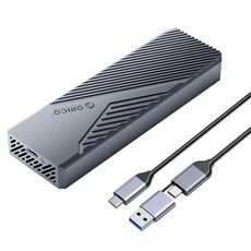 Custodia SSD ORICO CNM2-G20 da 20 Gbps M.2 NVMe (grigio)