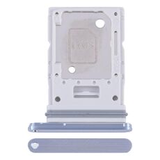 Per Samsung Galaxy A55 SM-A556B Vassoio scheda SIM originale + Vassoio scheda SIM/Micro SD (blu)