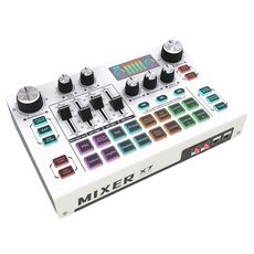 X7 48V Mixer audio trasmissione live Microfono professionale Scheda audio live