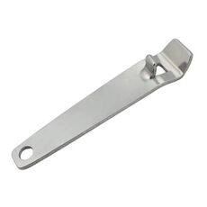 Apribottiglie portatile per liquidi orali Apriscatole multifunzionale in acciaio inossidabile (Argento)