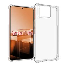 Per Asus Zenfone 11 Custodia per telefono in TPU ultra antiurto antiscivolo (trasparente)