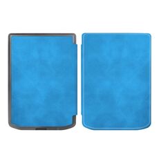 Custodia smart tablet in pelle retro per Pocketbook Verse / Verse Pro (blu cielo)