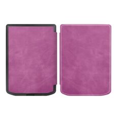 Per Pocketbook Verse / Verse Pro Custodia smart tablet in pelle retrò con sensazione di pelle (viola)