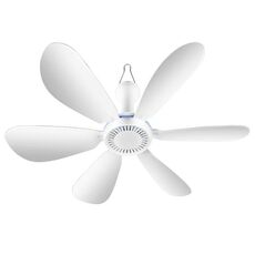 USB Home Dormitorio Muto Mini ventilatore ad alta energia eolica Ventilatore da soffitto a sei pale piccolo, Stile: Ventilatore singolo
