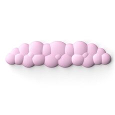 Poggiapolsi Cloud Poggiapolsi per tastiera in memory foam Supporto per polso da scrivania per ufficio (rosa)