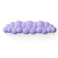 Poggiapolsi Cloud Poggiapolsi per tastiera in memory foam Supporto per polso da scrivania per ufficio (Viola)