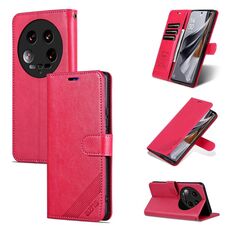 Per Xiaomi 14 Ultra AZNS Custodia per cellulare in pelle con texture in pelle di pecora (rossa)