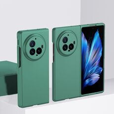 Per vivo X Fold3 Pro Skin Feel PC Custodia antiurto a copertura totale (verde foresta)