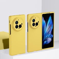 Per vivo X Fold3 Pro Skin Feel PC Custodia antiurto a copertura totale (giallo limone)