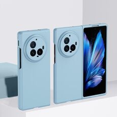 Custodia per telefono antiurto a copertura totale per vivo X Fold3 Pro Skin Feel PC (blu cielo)