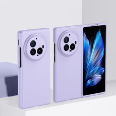 Custodia per telefono antiurto a copertura totale per vivo X Fold3 Pro Skin Feel PC (viola Sakura)