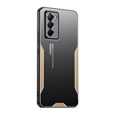 Custodia per telefono in metallo ibrido TPU per vivo T1 Blade Series (oro)