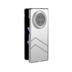 Per vivo X Flod3 Custodia per telefono smerigliata trasparente con motivo a onde