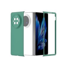 Per vivo X Fold3 Skin Feel PC Custodia antiurto a copertura totale (verde scuro)