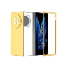 Custodia per telefono antiurto a copertura totale per vivo X Fold3 Skin Feel PC (gialla)