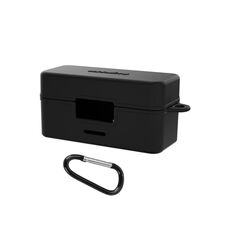 Per DJI Mic 2 Sunnylife BHT772 Custodia di ricarica Microfono wireless Custodia protettiva morbida antigraffio (Nero)
