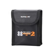 Per DJI Avata 2 Sunnylife Borsa sicura antideflagrante Borsa protettiva Li-Po sicura (per batterie 2 pezzi)
