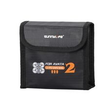 Per DJI Avata 2 Sunnylife Borsa sicura antideflagrante Borsa protettiva Li-Po sicura (per batterie 3 pezzi)