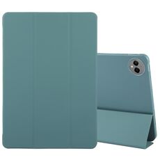 Custodia per tablet ripiegabile in pelle siliconica per Huawei MatePad Pro 13.2 (verde scuro)
