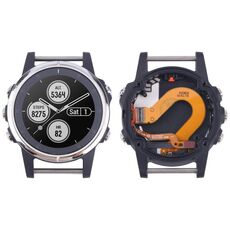 Schermo LCD e digitalizzatore assemblaggio completo con cornice per Garmin Fenix 5S Plus (versione zaffiro)