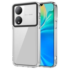 Per vivo Y100/T2 5G India Custodia per telefono antiurto in acrilico trasparente + TPU (trasparente)