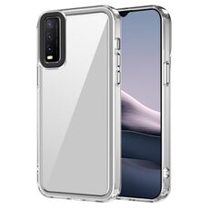 Per vivo Y20/Y20i/Y20s/Y12s 2021/Y20a Custodia per telefono antiurto in acrilico trasparente + TPU (trasparente)