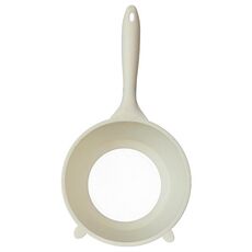 Cucchiaio multifunzionale per noodle, paletta per riso in plastica per uso alimentare, bacinella per lavare frutta e verdura, specificazione: grande bianco latte