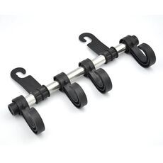Appendiabiti per auto con gancio posteriore per seggiolino auto esteso in acciaio inossidabile da 30 cm (DM-045)