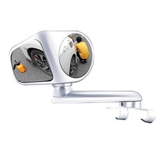 Specchietto ausiliario per auto Specchietto retrovisore retrovisore grandangolare multifunzione (bianco sinistro)