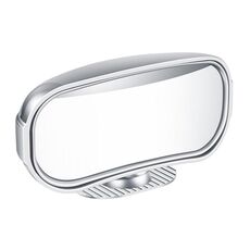 Specchietto retrovisore per auto con retromarcia assistita per punto cieco Specchietto grandangolare, Colore: argento