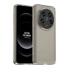 Per la custodia in TPU per Xiaomi 14 Ultra Candy Series (grigio trasparente)