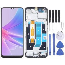 Per OPPO A58x 5G OEM LCD Screen Digitizer assemblaggio completo con cornice